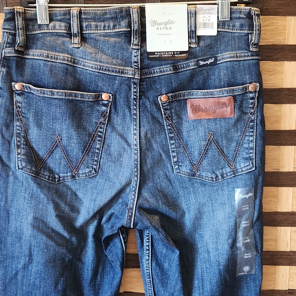 Wrangler  Slim Fit Indigo Jeans